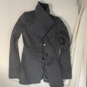 Aritzia Babaton Wool Coat, Soft Gray, Size XXS